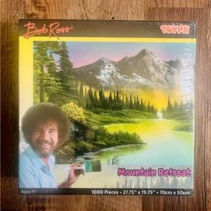 Bob Ross Mountain Retreat Puzzle